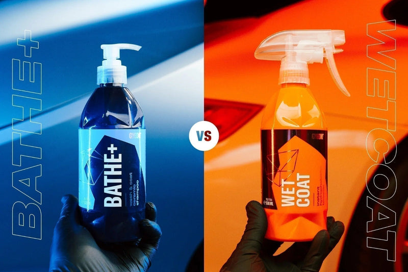 GYEON Bathe+ vs WetCoat: Which One Should You Choose?