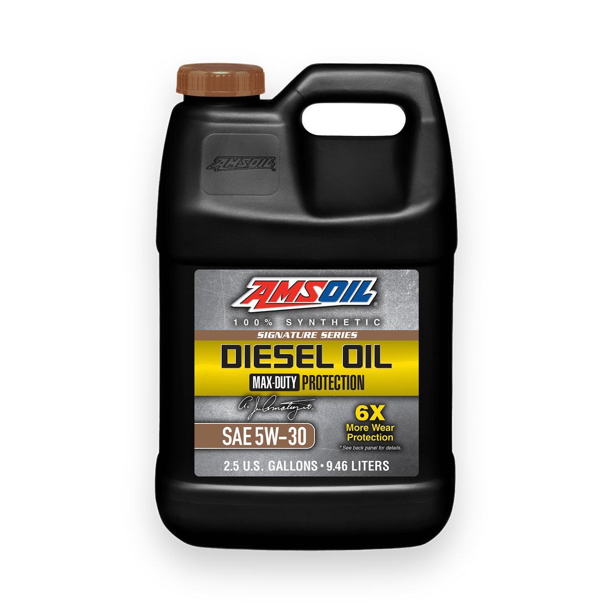 Amsoil 100% Synthetic Diesel Oil Max Duty Protection SAE 5W-30 Signature Series