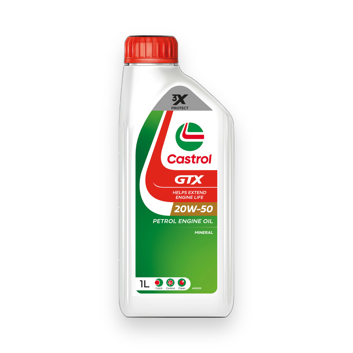 Castrol GTX 20W - 50 for Petrol, CNG & Diesel Engines (1l)