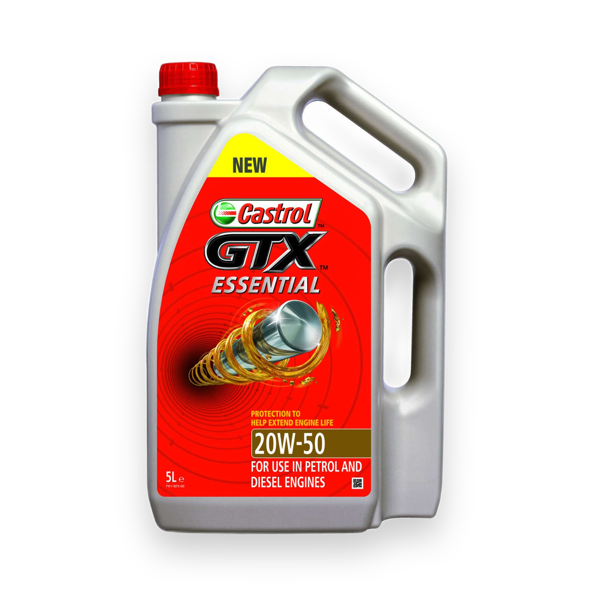 Castrol GTX Essential 20W - 50 for Petrol, CNG & Diesel Engines (4l)