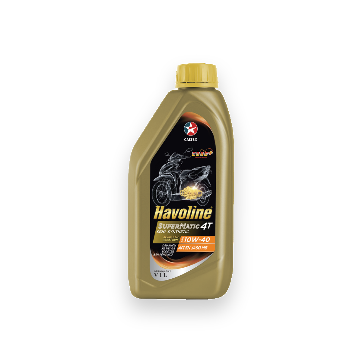 HAVOLINE Super 4T Fully synthetic Sae 10w-40 SN/JASO MA2
