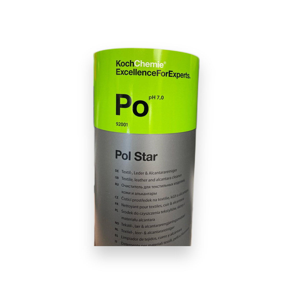 Koch Chemie PO Polstar Textile, Leather and Alcantara Cleaner