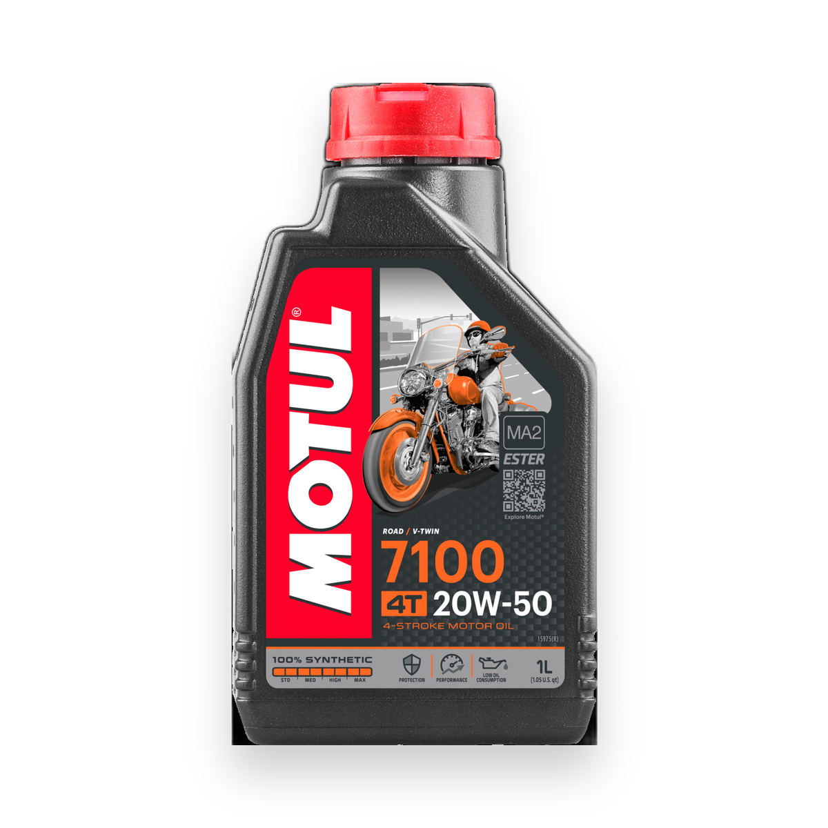 MOTUL 7100 Moto ester series 20w-50 4TSN/SM/SL/SJ/S H/SG, JASO GLV-1