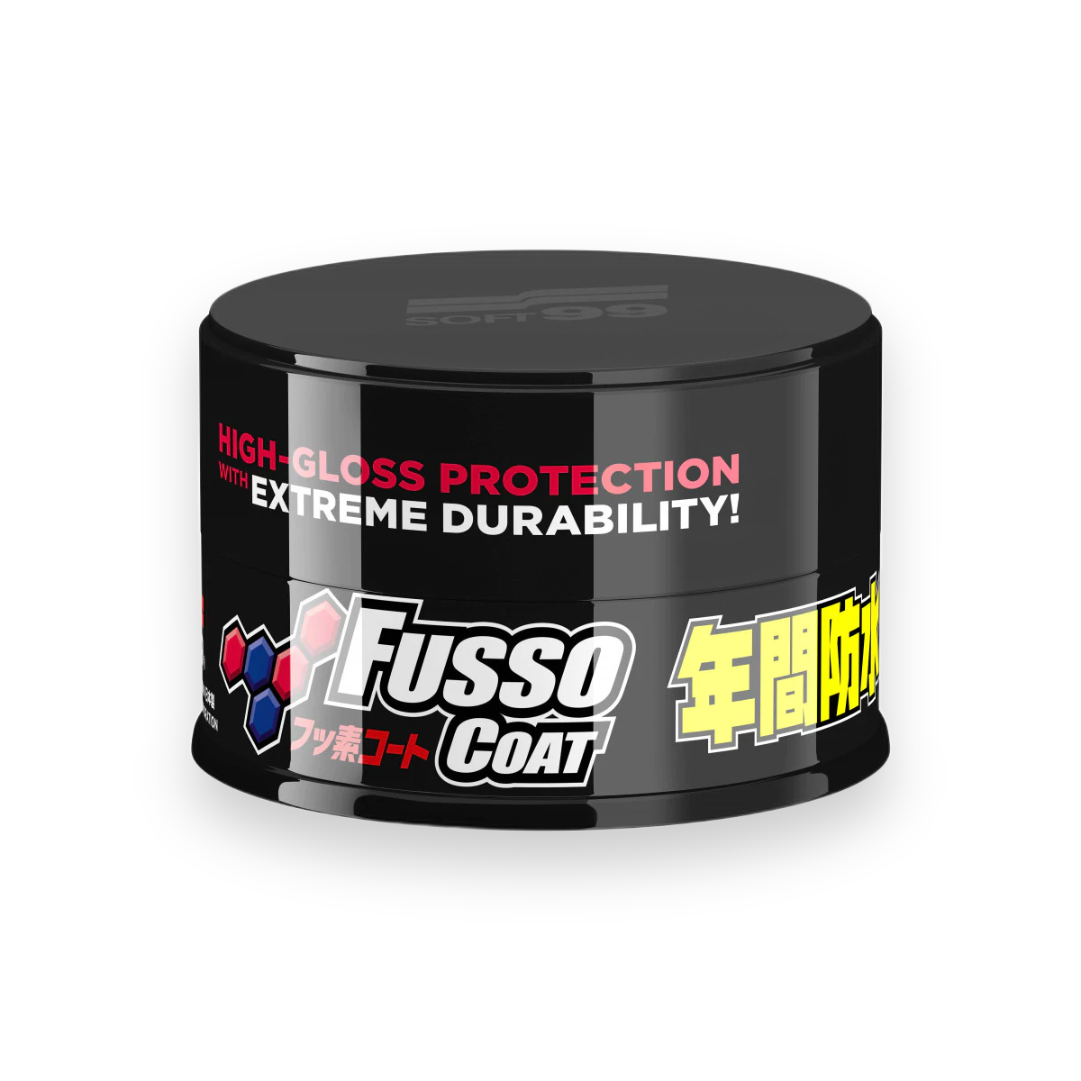 Soft99 Fusso Coat x Mirror Shine Liquid Sealant for Dark Colour Cars (250ml)