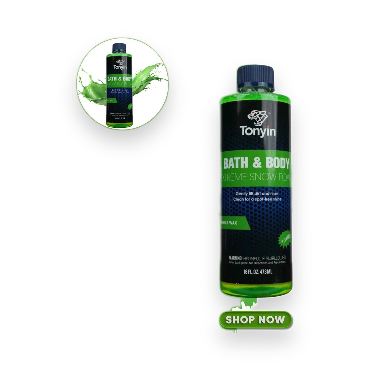 Tonyin Extreme Snow Foam Shampoo (473ml)