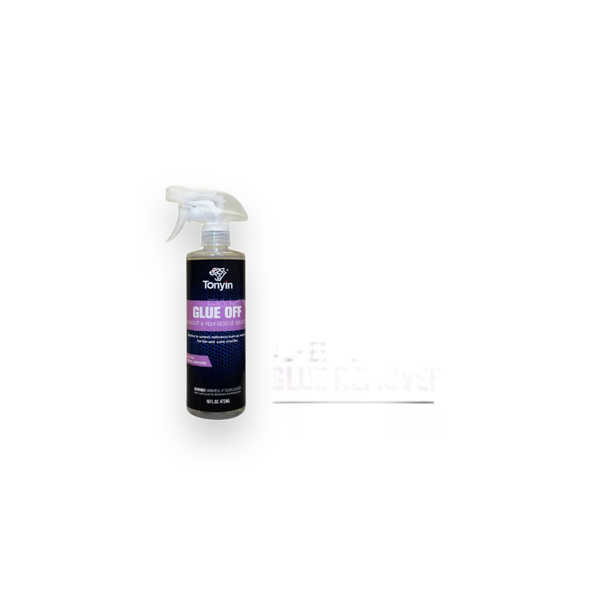 Tonyin Glue Off Adhesive and Film Residue Remover (473ml)