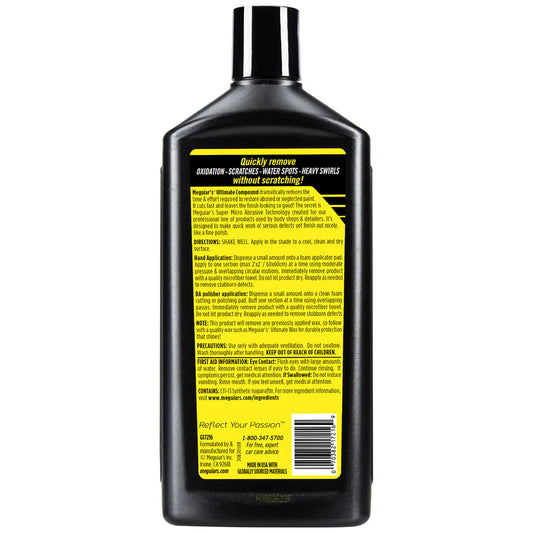 Meguiar's Ultimate Compound - Color & Clarity Restorer