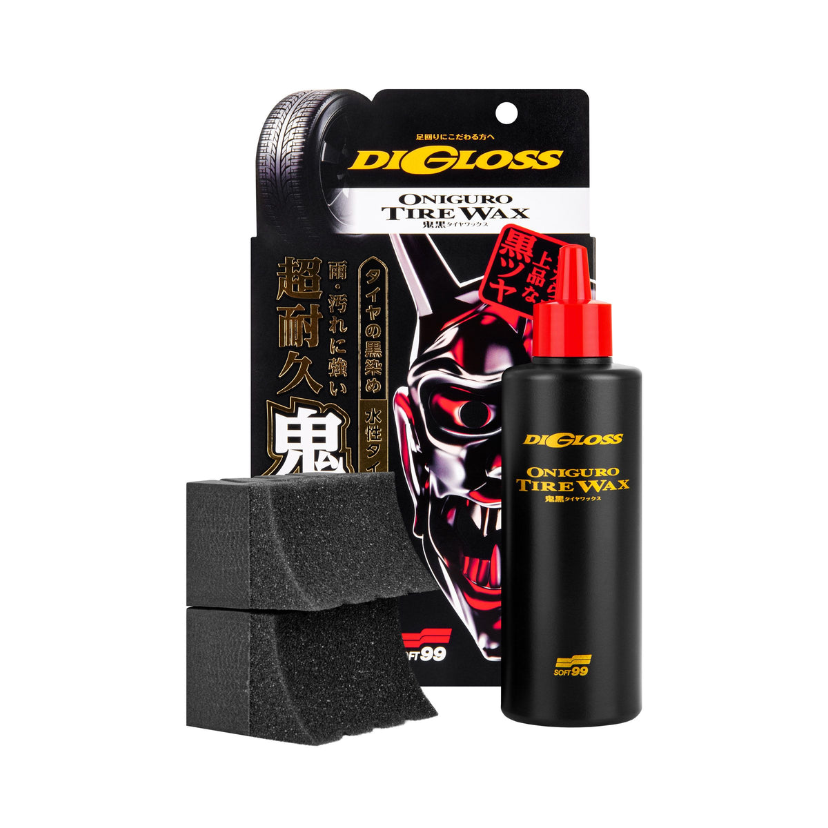 Soft99 Digloss Tire Wax Kit