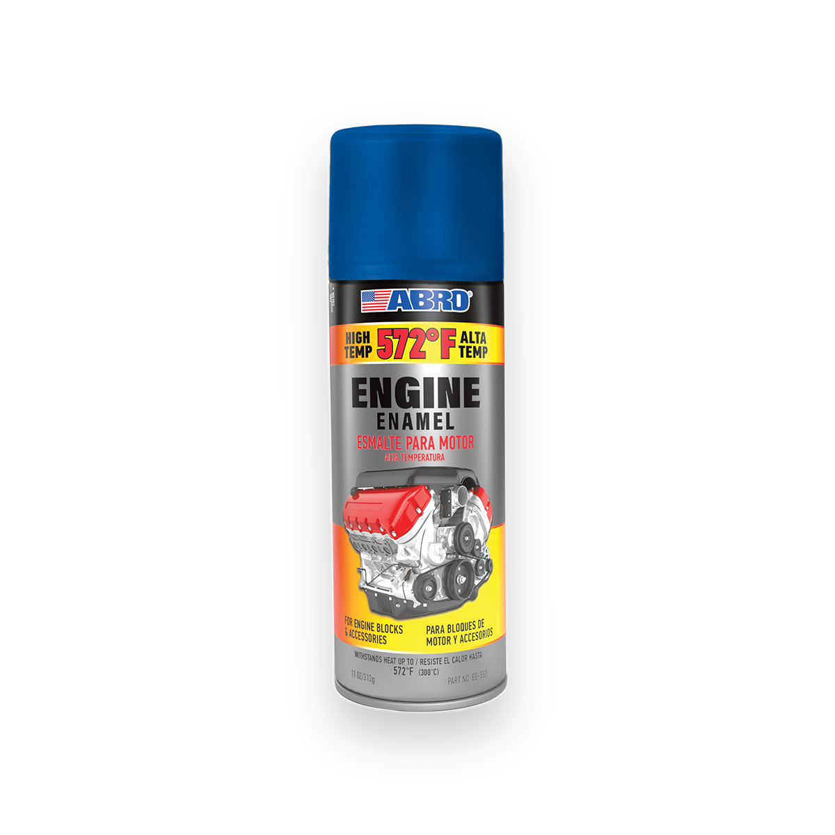 ABRO Engine Enamel w/ Ceramic EE-555 - Blue (312ml)