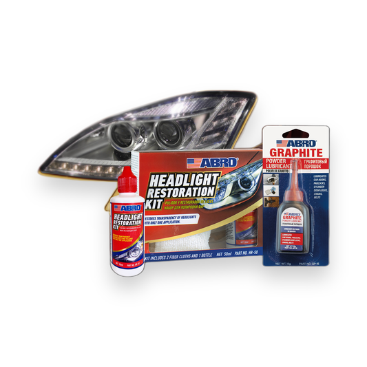 ABRO Headlight Restoration Polish (237ml)