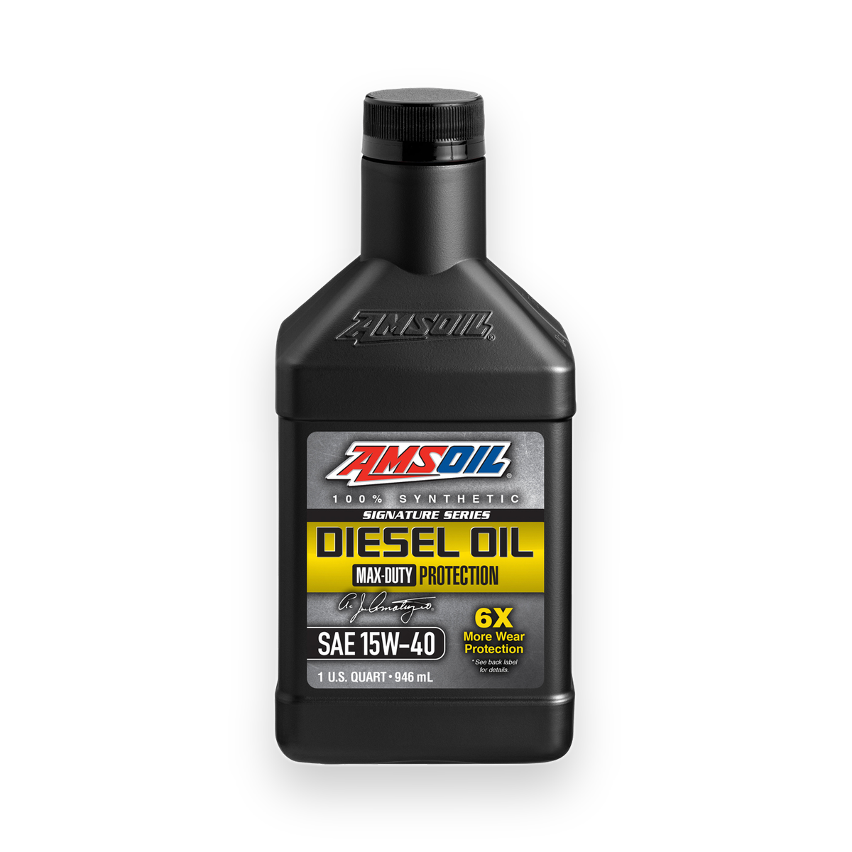 Amsoil 100% Synthetic Diesel Oil Max Duty Protection SAE 15W-40 Signature Series (3.78l)