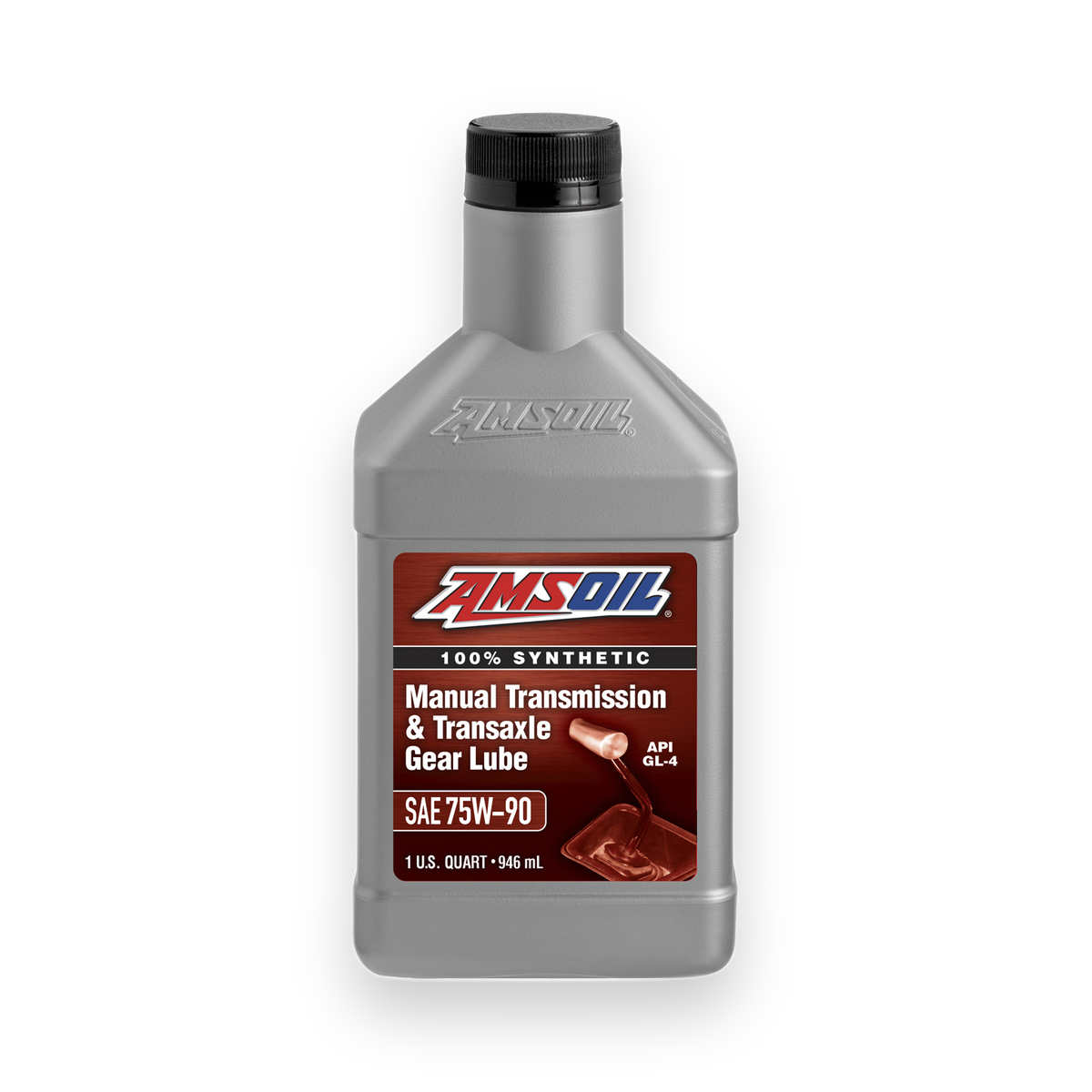 Amsoil 100% Synthetic Manual Transmission and Transaxle Gear Lube SAE 75W-90 (946ml)