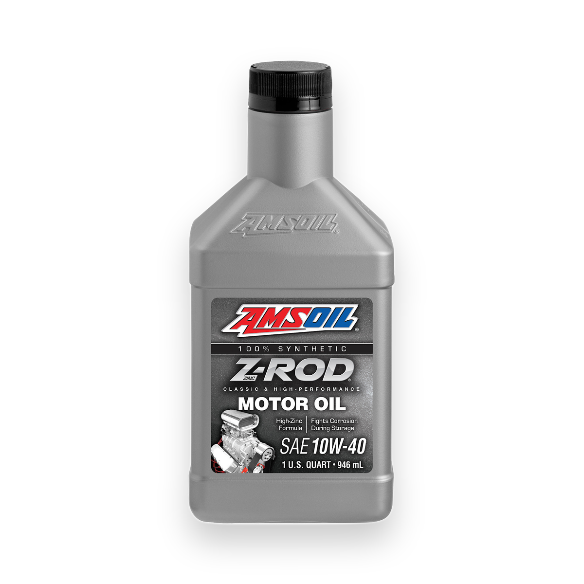 Amsoil 100% Synthetic Motor Oil High Zinc Formula 10W-40 (3.78l)
