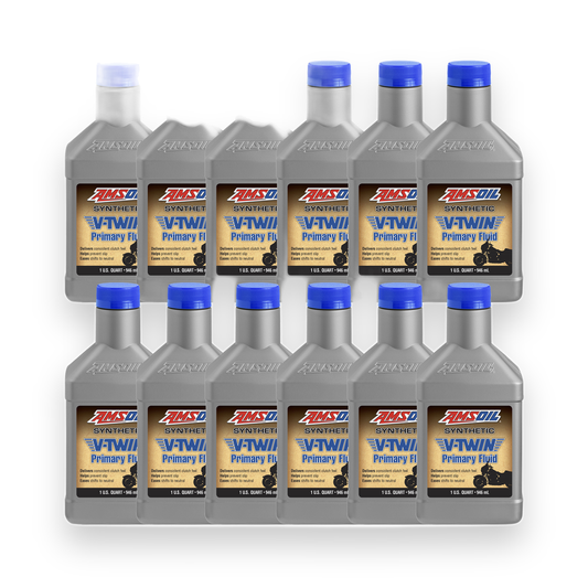 Amsoil Synthetic V-Twin Primary Fluid (946ml)