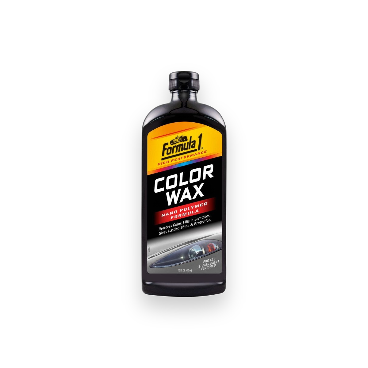 Formula1 High Performance Color Wax Silver Paint Hybrid Formula - Silver (473ml)