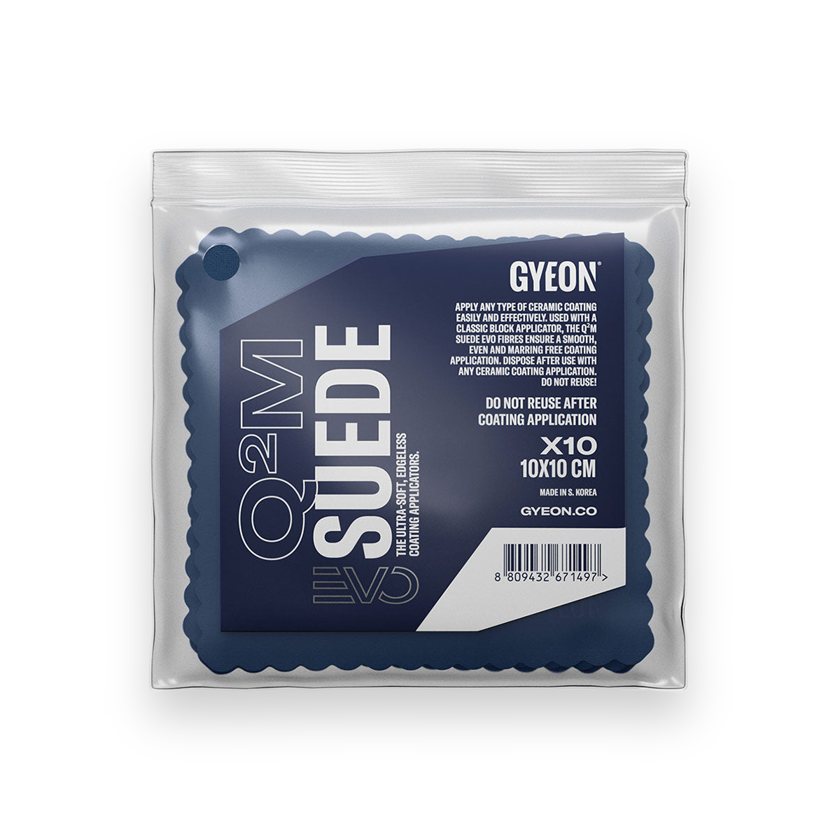 Gyeon Q2M Suede EVO 10-Pack [20x20cm]