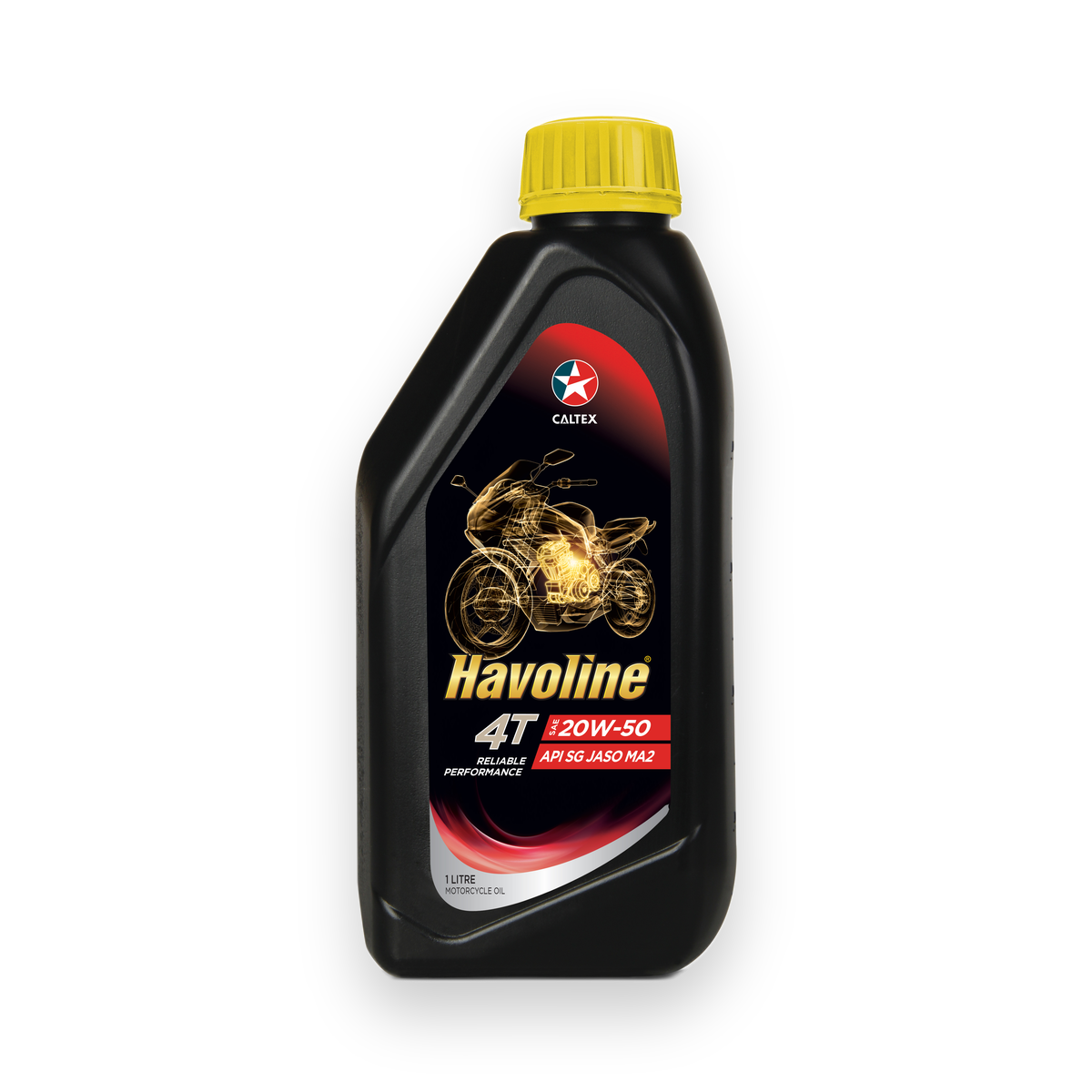 HAVOLINE Super 4T Motorcycle oil Sae 20w-50 SN/JASO MA2