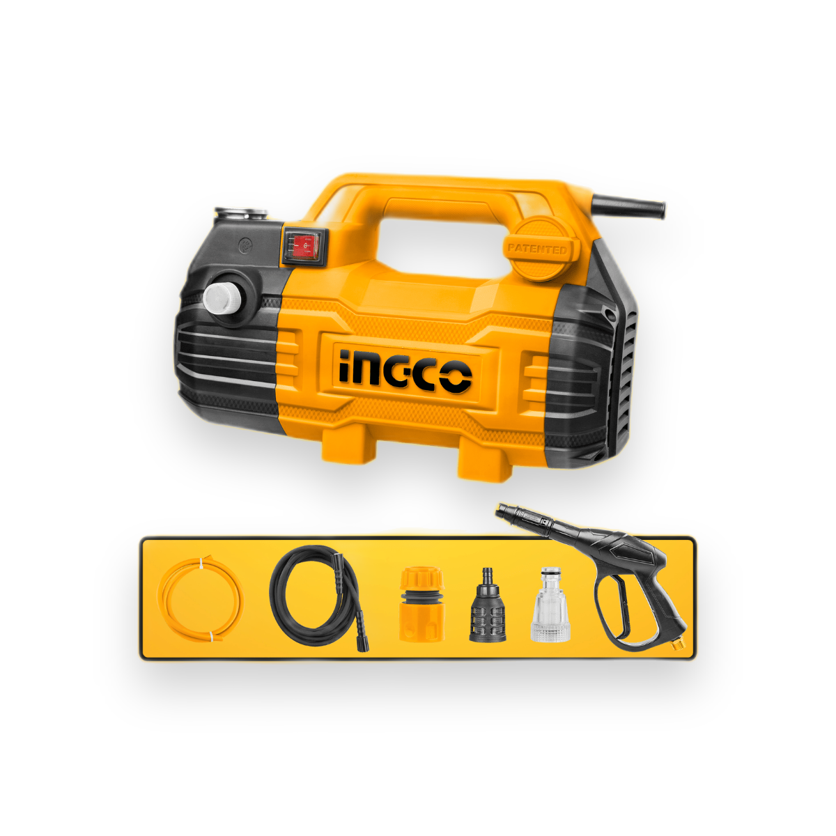 INGCO HIGH PRESSURE WASHER 100BAR HPWR 15028