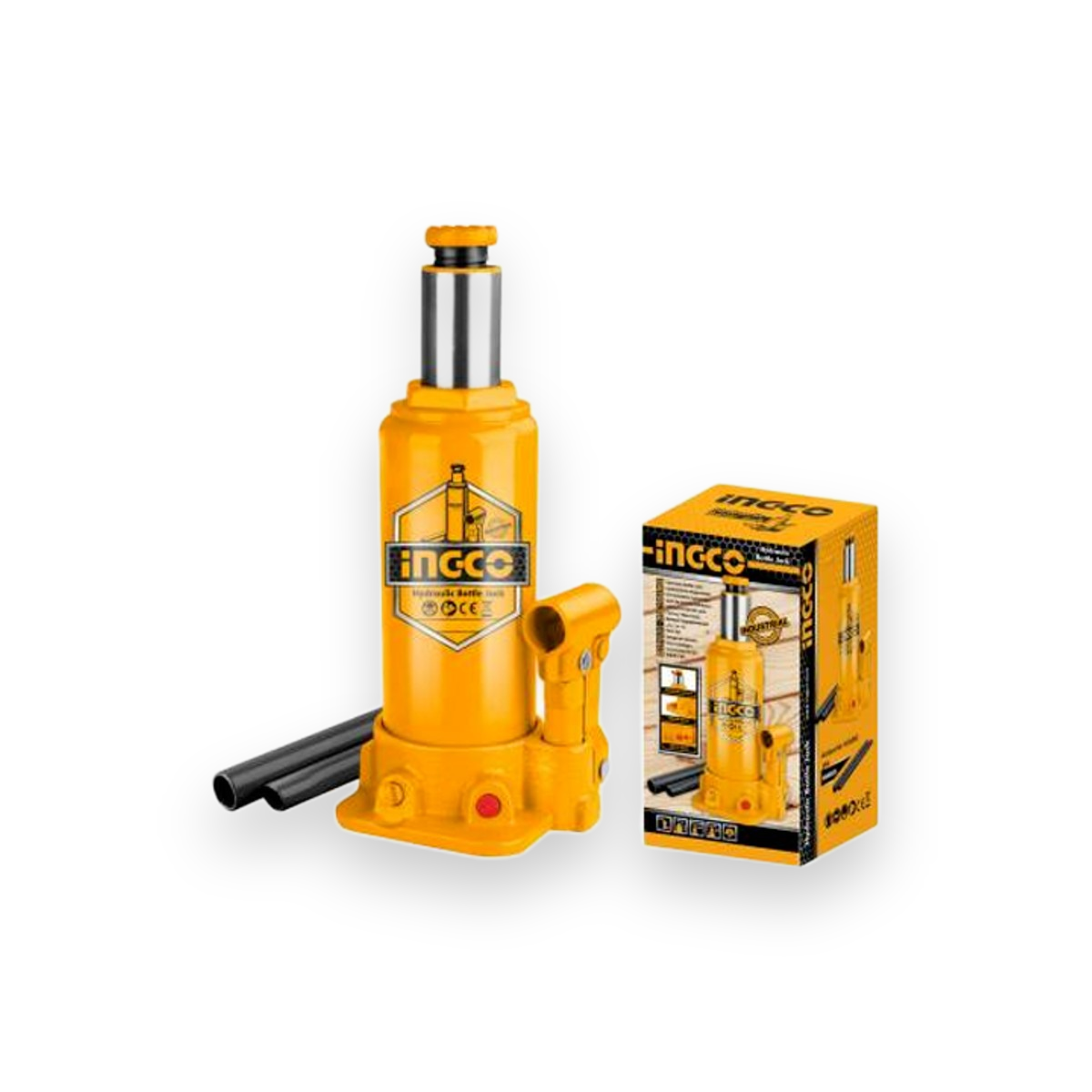 INGCO hydraulic bottle jack 10ton hbj1002