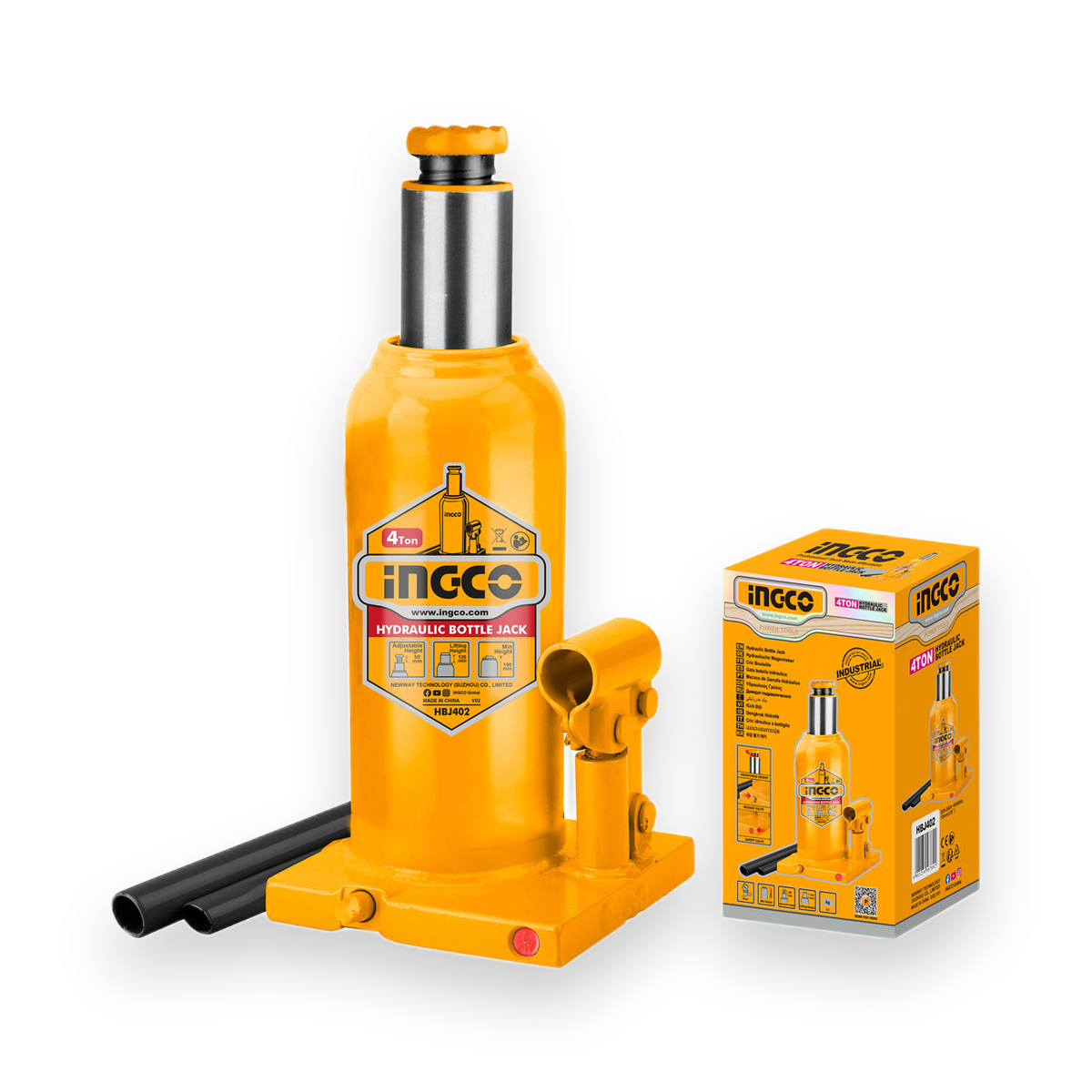 INGCO hydraulic bottle jack 30 ton hbj3002