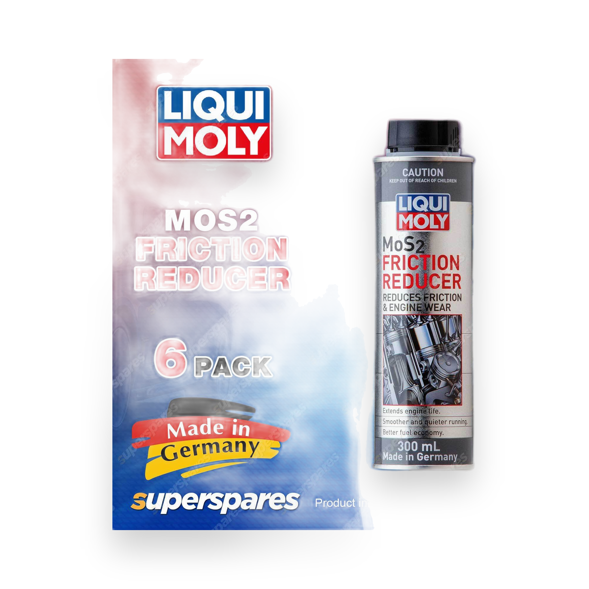 Liqui Moly MOS2 Anti Friction Gear Oil Additive (20g) - Pack of 3