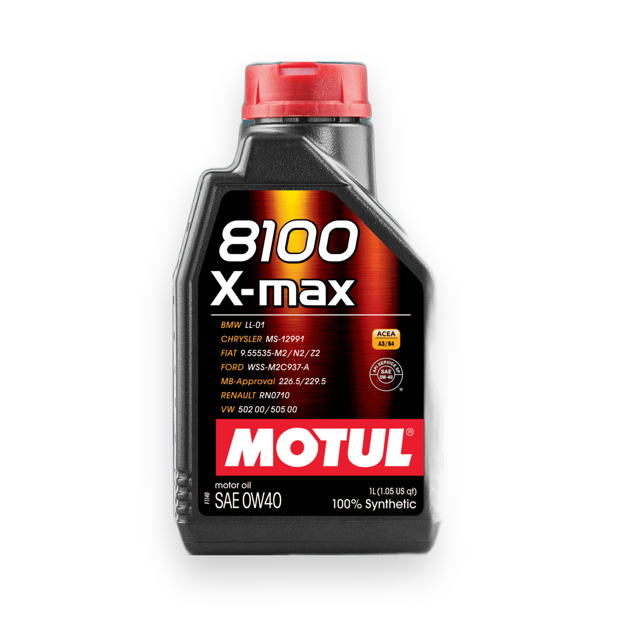 MOTUL X-MAX 0w-40 Api sp / A3-b4 (Petrol & diesel engine oil)