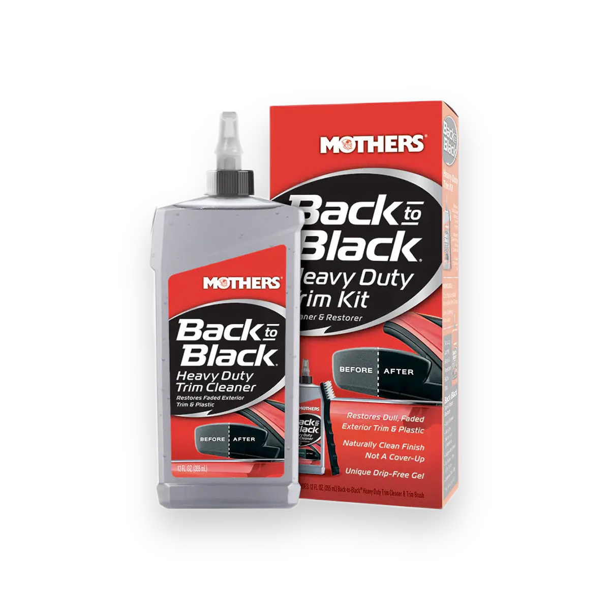 Mothers Back to Black Heavy Duty Trim Kit
