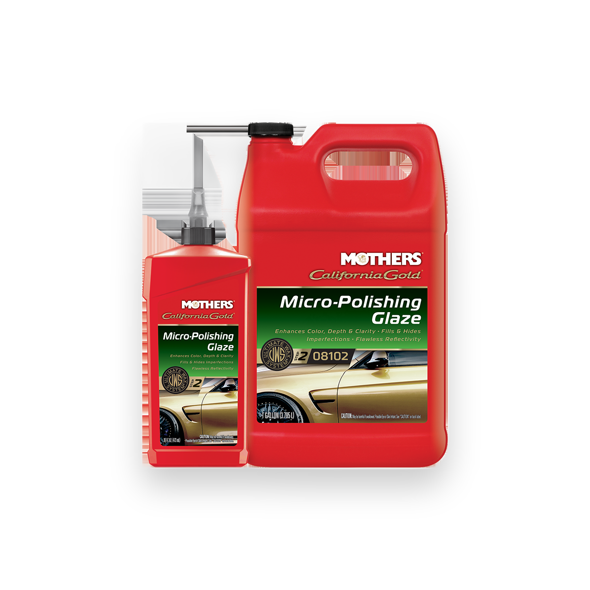 Mothers Micro polishing Glaze Ultimate Wax System Step 2 (473ml)