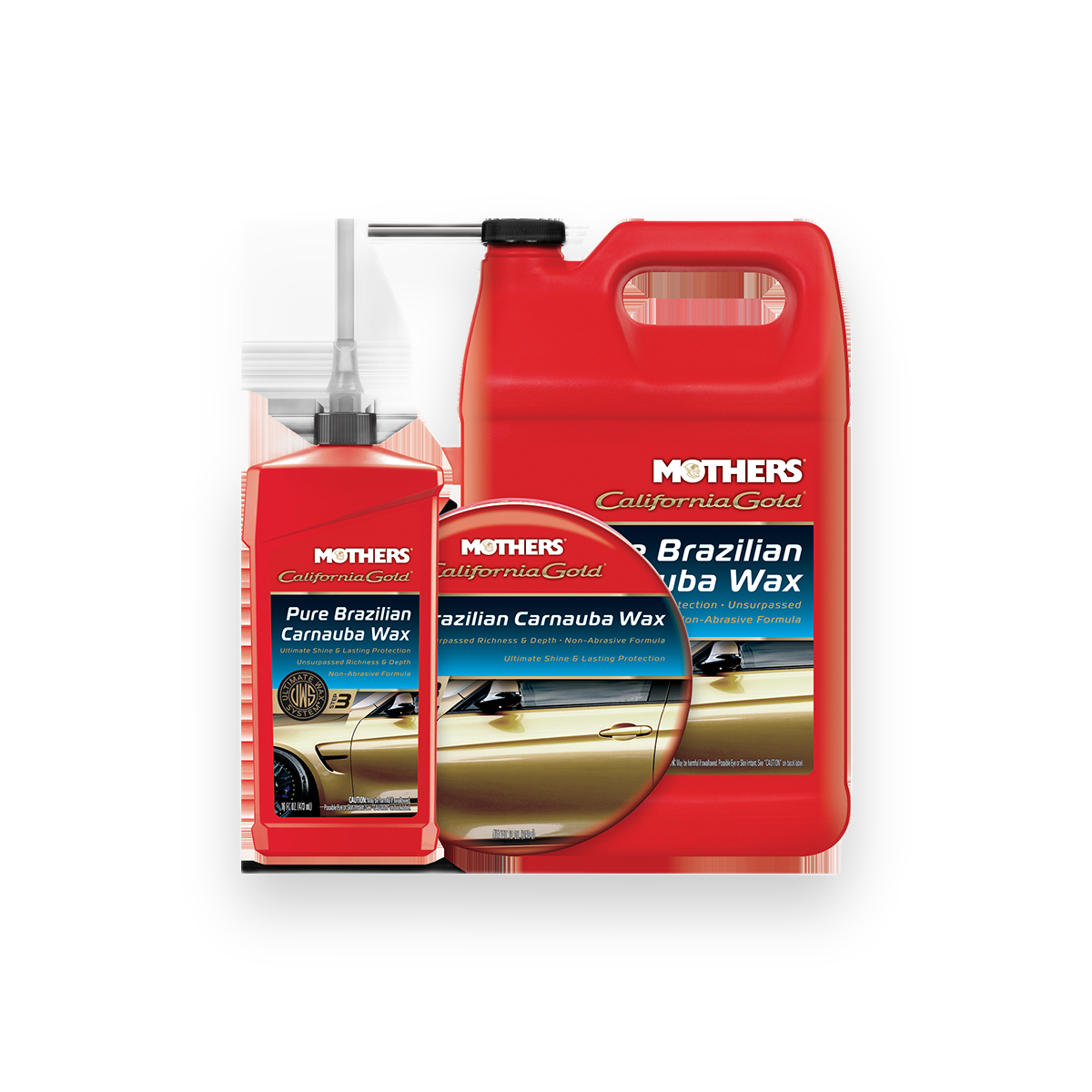 Mothers Pure Brazilian Carnauba Wax Ultimate Wax System Step 3 (473ml)