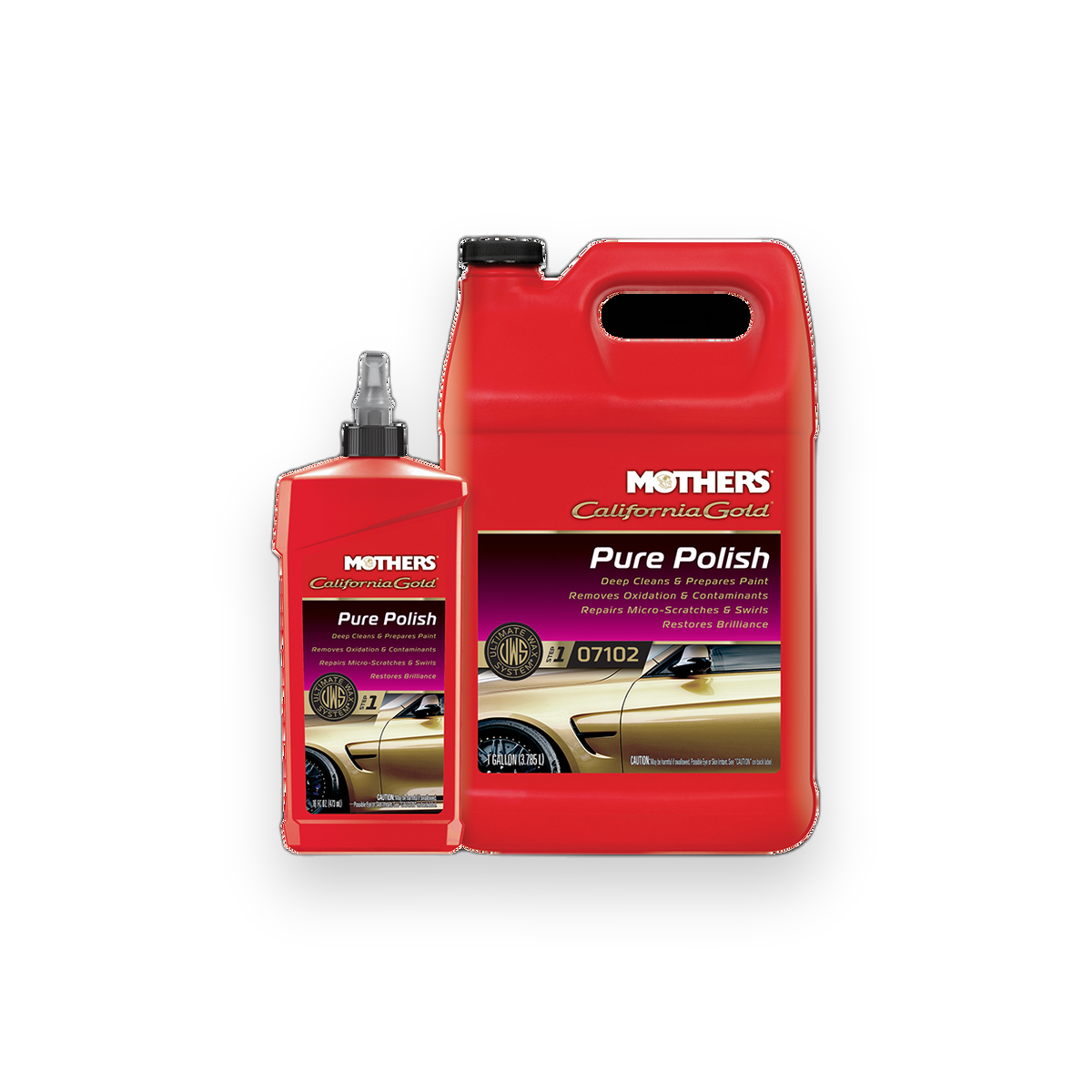 Mothers Pure Polish Ultimate Wax System Step 1 (473ml)