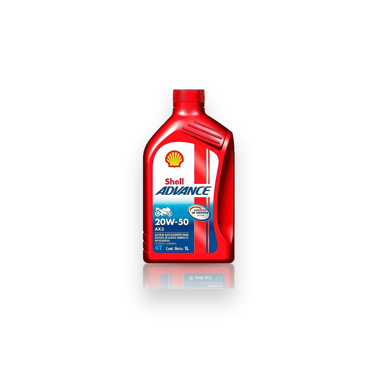 Shell Advance 4T AX3 20w-50 API SG/JASO MINERAL