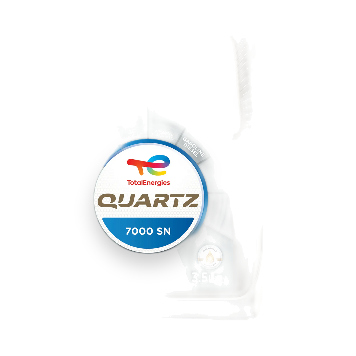 Total Quartz 5000 10w-40 API SN