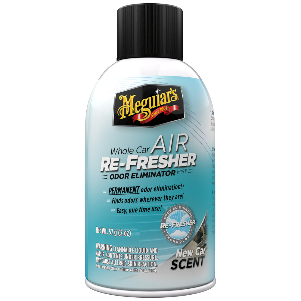 Meguiar's Whole Car Air Re-fresher Odor Eliminator Mist - New Car (57g)