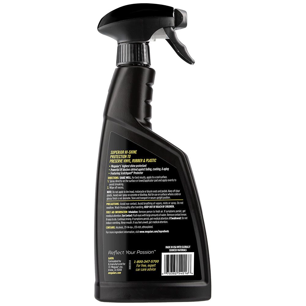 Meguiar's Supreme Shine Hi-Gloss Protectant with 3M Scotchguard