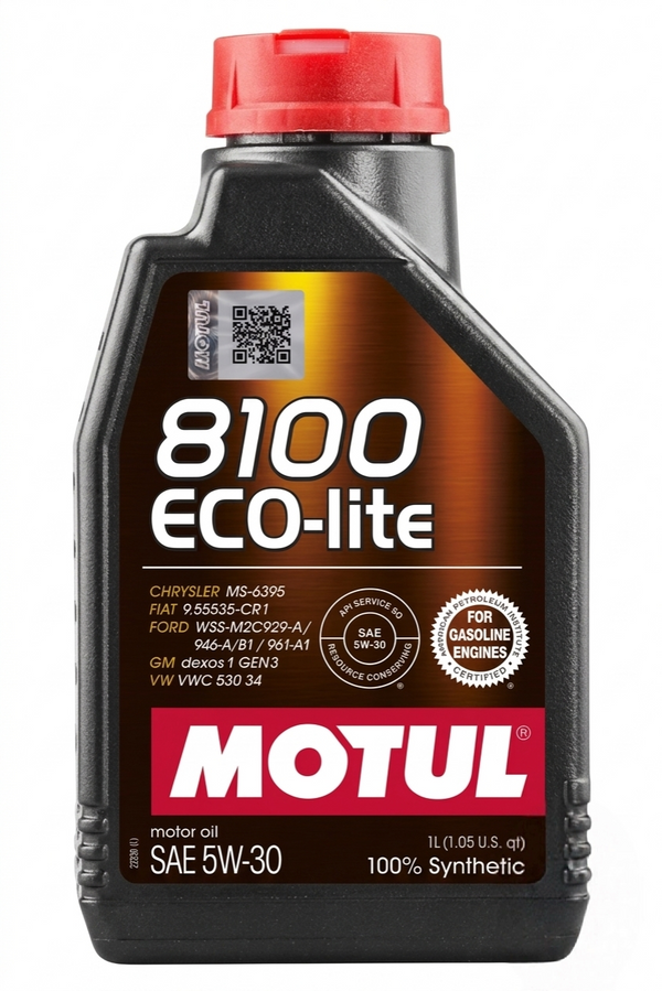 MOTUL 8100 ECO-LITE API 5w-30 SP/SQ-RC