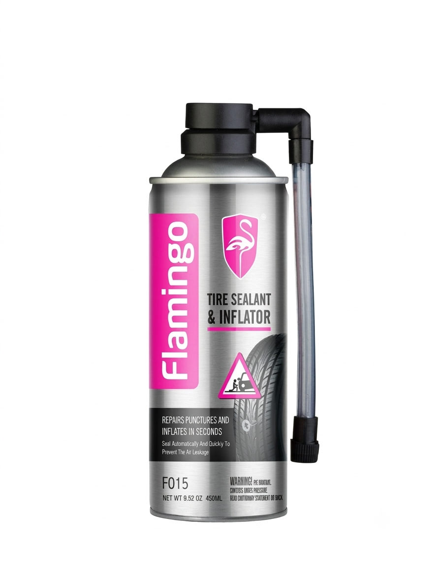 Flamingo Tire Sealant and Inflator (450ml)