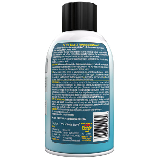 Meguiar's Whole Car Air Re-fresher Odor Eliminator Mist - New Car (57g)