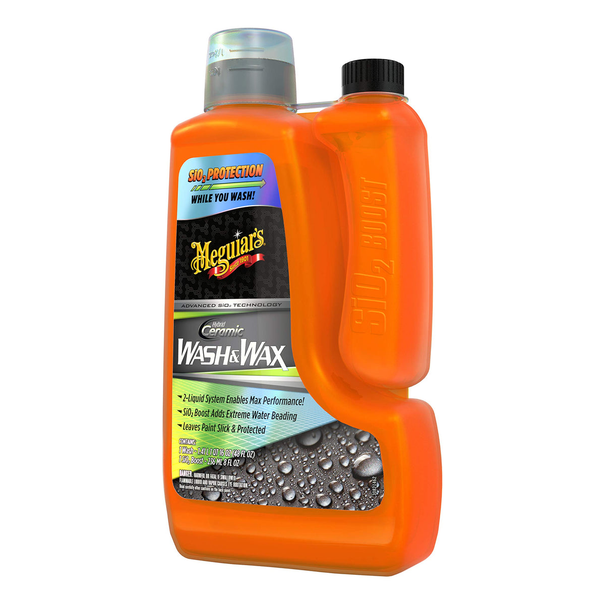 Meguiar's Hybrid Ceramic Wash and Wax with SIO2 Protection (1.4l)