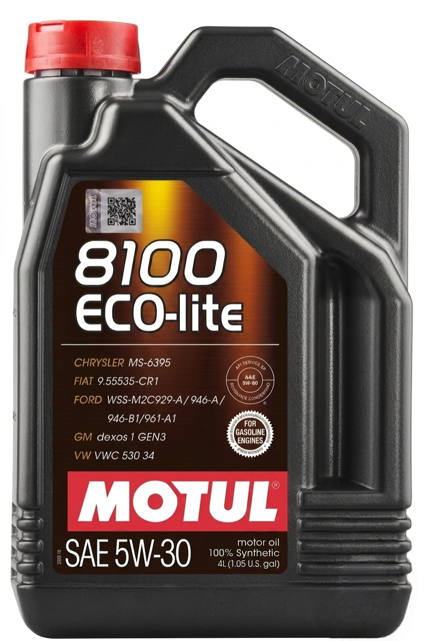 MOTUL 8100 ECO-LITE API 5w-30 SP/SQ-RC