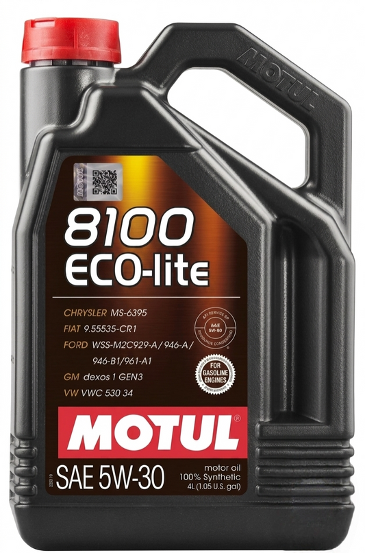 MOTUL 8100 ECO-LITE API 5w-30 SP/SQ-RC