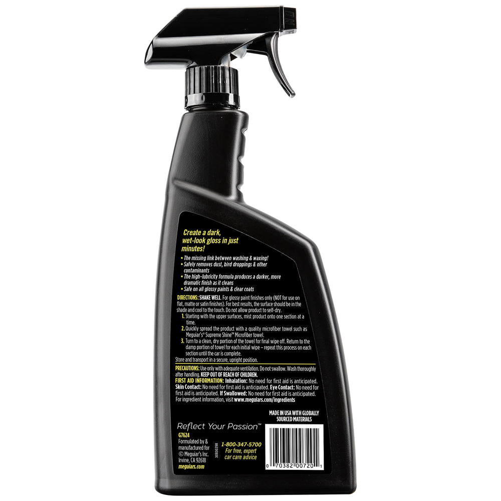 Meguiar's Gold Class High Gloss Premium Quik Detailer 24oz