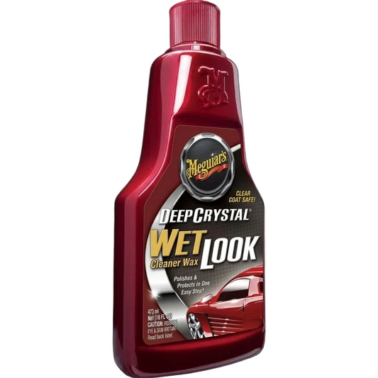Meguiar's Deep Crystal Wet Look Cleaner Wax (473ml)