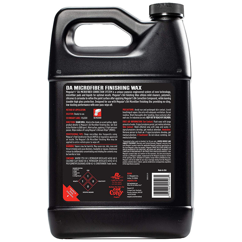 Meguiar's DA Microfiber Finishing Wax Professional D301 (3.79l)